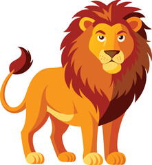 A Lion Vector Illustration