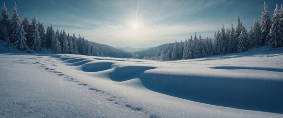 Fototapeta premium landscape of the harsh north , northern landscapes