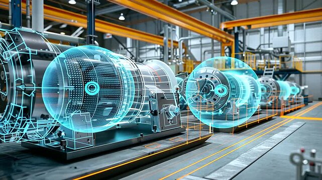 Digital twins create virtual replicas of machinery and equipment, allowing manufacturers to simulate performance and identify areas for optimization