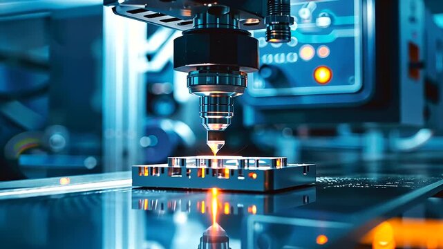 AI-powered inspection systems detect defects and anomalies in manufactured products, ensuring quality control and compliance with standards