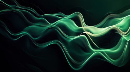 Modern abstract gradient with fluid textures on a dark contrast background