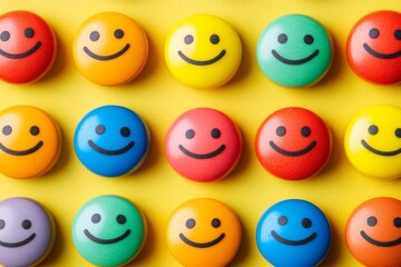 A heartwarming illustration of heart shaped pills on a blue background symbolizing the love care and dedication inherent in healthcare and the importance of compassionate medicine