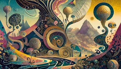 background with flowers