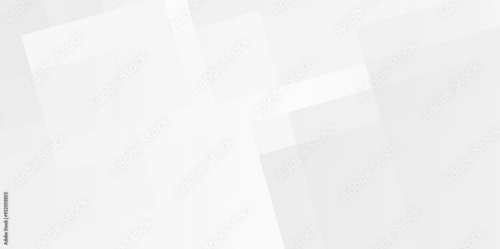 Wall mural white triangle square pattern. geometric business presentation digital minimal wave line. white diam