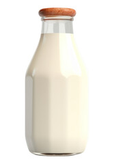 PNG Milk bottle grocery dairy.