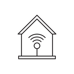 home control icon design, isolated on white background, vector illustration