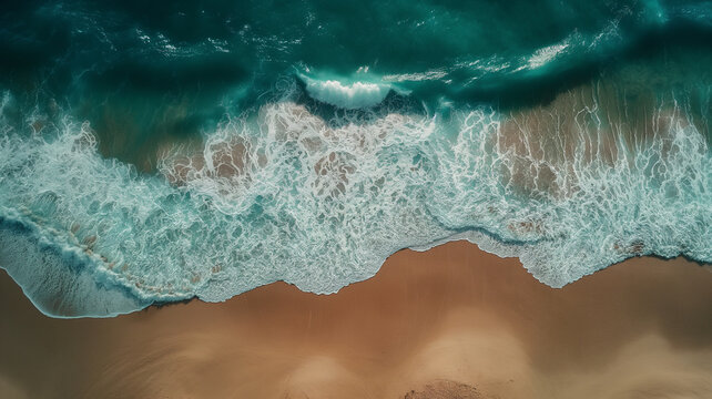 Vista A&eacute;rea de la Playa y el Bosque