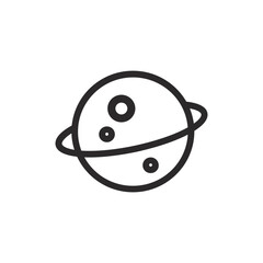 space icons collection. vector illustration