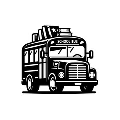 School Bus Silhouette