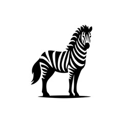 Zebra Silhouette.ai