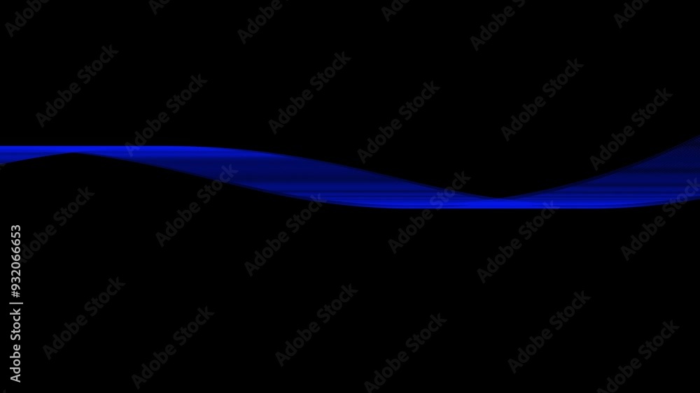 Poster colorful pattern wavy line motion background. line moving animated in withe background