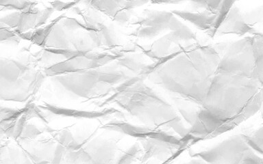 abstract background of crumpled white paper