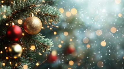 holiday bokeh background