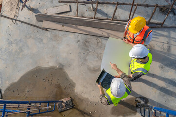 A team of engineers consults and plans the construction of the building. The architect, supervisor,...