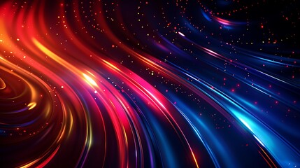 Obraz premium Abstract Swirling Light