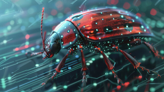 Implement generative AI algorithms to detect and automatically fix bugs in codebases within EIDEs
