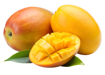 mango isolated on transparent background png