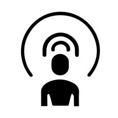 person with headphones