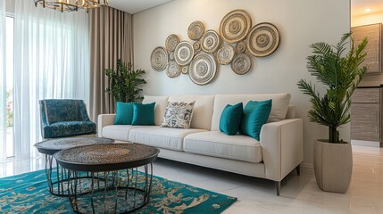 interior of a luxury hotel