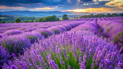 Fototapeta premium lavender-field