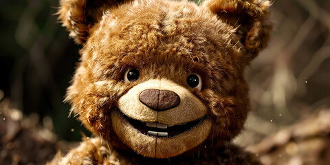 Teddy bear close-up