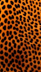 Leopard Print Texture: Close-Up of Wild Animal Fur