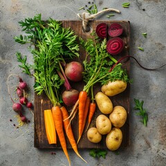 The sweet dishes made from root vegetables, such as carrots, potatoes, beets, and radishes, are...