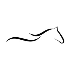Minimalist Horse