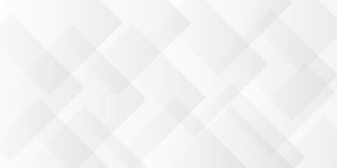 Abstract white and gray technology concept diamond triangle geometric shape background. gradient vector art illustration. soft and trendy business template . futuristic concept background	