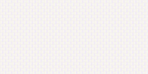 	
Seamless geometric square grid overlapping in vector repeatable stripe diagonal background. Modern abstract stylish black and white linear background. Luxury repeat design template.