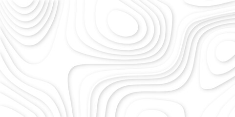 Abstract modern 3d Paper cut white background .white waves background ,paper art style, flyers posters prints .geometric background overlap layer.	