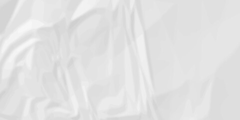 gray wrinkly backdrop paper background. panorama grunge wrinkly paper texture. gray crumpled and top view textures can be used for background of text or any contents.	