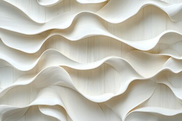 Abstract background of white plywood texture created with generative AI