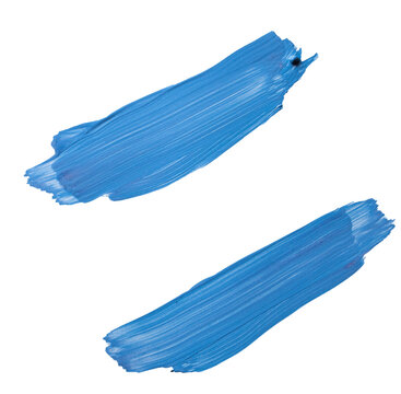 Pincelada azul