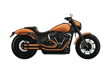 Fototapeta premium Best Harley-Davidson Motorcycle 2024 