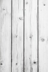 Fototapeta premium White wooden planks with a weathered texture on a flat surface