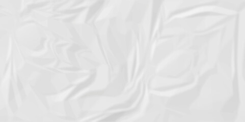 gray wrinkly backdrop paper background. panorama grunge wrinkly paper texture. gray crumpled and top view textures can be used for background of text or any contents.	