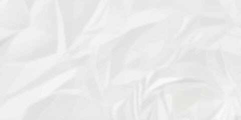 gray wrinkly backdrop paper background. panorama grunge wrinkly paper texture. gray crumpled and top view textures can be used for background of text or any contents.	