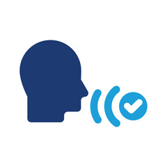 Speech recognition icon