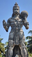 Prasanna Anjaneya Temple, a  big lord Hanuman statue of around 80 feet at Kundapura, Udupi district, Karnataka India
