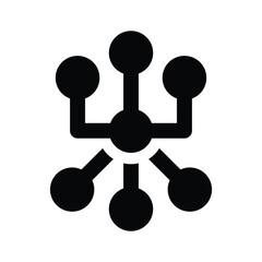 Neural network icon