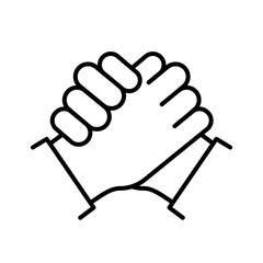 Handshake icon. Handshake icon