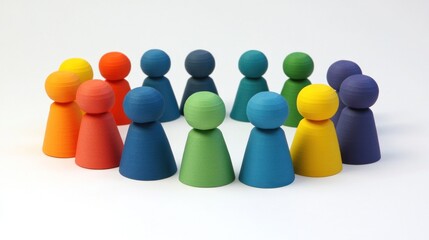 Obraz premium Diversity, equity, inclusion and belonging concept. DEIB. DEI