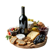 cheese and wine