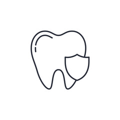 Dental Insurance icon vector illustration. Dental Insurance symbol isolated on white background