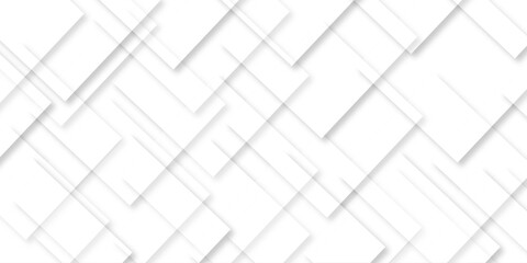 Abstract white color rectangle and modern square shape background texture .Abstract seamless modern white triangle transparent technology concept and geometric line vector background design .