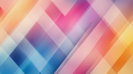 Obraz premium Colorful geometric pattern with soft gradients and light effects