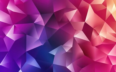 Fototapeta premium flat vector background with a gradient in dark purple, pink, and orange