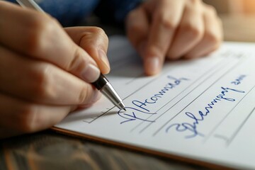 Digitally Signing an Apartment Lease Agreement