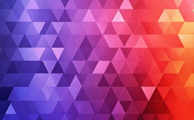 Obraz premium flat vector background with a gradient in dark purple, pink, and orange